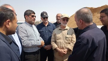 تصاویر/ بازدید معاون وزیر کشور از پروژه های اربعین شهرستان نقده