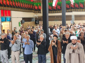 تصاویر/ آیین عبادی سیاسی نماز جمعه چایپاره