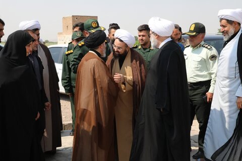 تصاویر/   آیین معارفه امام جمعه شهرستان باروق