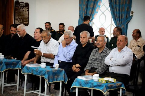 تصاویر/ مراسم تشییع پیکر مطهر شهدای تازه تفحص شده ازمناطق عملیاتی دوپازه وحاج عمران در ارومیه