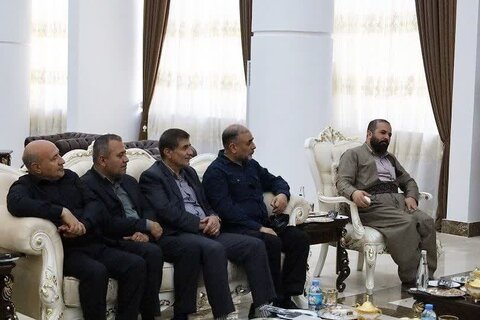 تصاویر/  بازدید معاون وزیر کشور از  در پایانه مرزی تمرچین و حاج عمران