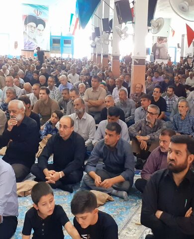 تصاویر/ اقانه نماز عبادی سیاسی جمعه آران  وبیدگل