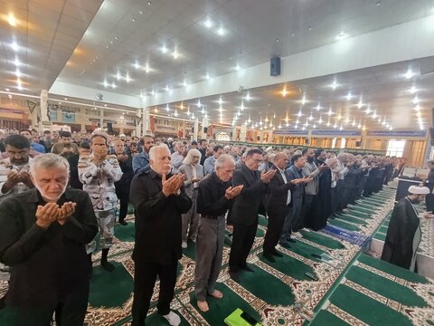 تصاویر/ آیین عبادی سیاسی نمازجمعه بوشهر