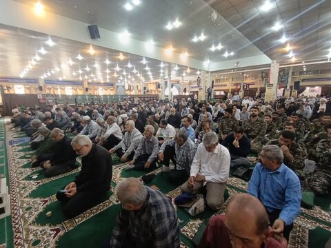 تصاویر/ آیین عبادی سیاسی نمازجمعه بوشهر