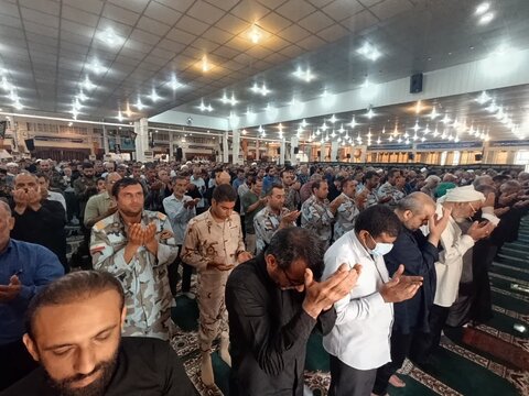 تصاویر/ آیین عبادی سیاسی نمازجمعه بوشهر