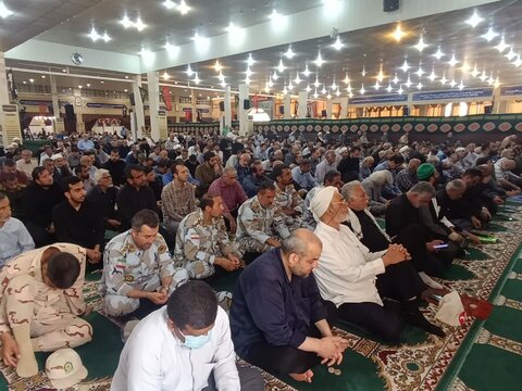 تصاویر/ آیین عبادی سیاسی نمازجمعه بوشهر
