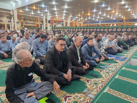 تصاویر/ آیین عبادی سیاسی نمازجمعه بوشهر