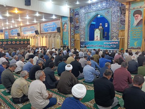 تصاویر/ آیین عبادی سیاسی نمازجمعه بوشهر