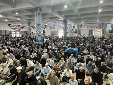 تصاویر/ اقانه نماز عبادی سیاسی جمعه کاشان