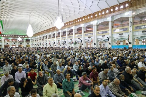 تصاویر/ اقامه نماز جمعه در تبریز