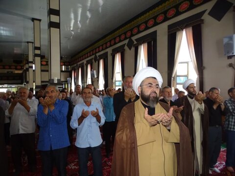 تصاویر/ اقامه نماز جمعه چهاربرج