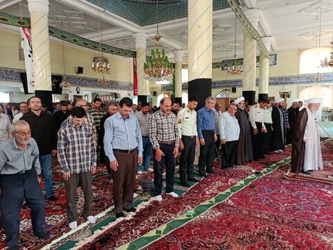 تصاویر/ اقامه نماز جمعه در خسروشاه