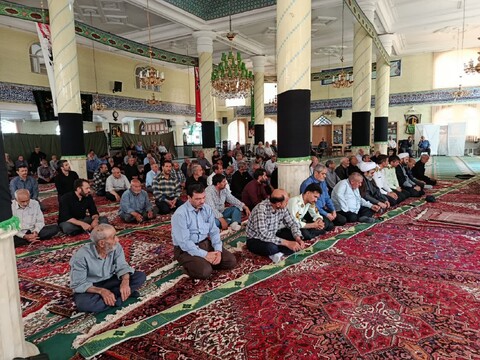 تصاویر/ اقامه نماز جمعه در خسروشاه