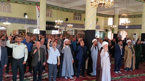 تصاویر/ اقامه نماز جمعه در خسروشاه