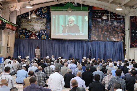 تصاویر/ اقامه نماز جمعه در مرند