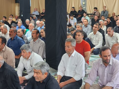 تصاویر/ آیین عبادی سیاسی نماز جمعه چایپاره