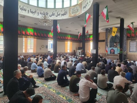 تصاویر/ آیین عبادی سیاسی نماز جمعه چایپاره