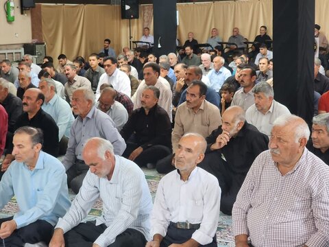 تصاویر/ آیین عبادی سیاسی نماز جمعه چایپاره