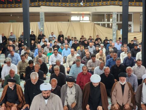 تصاویر/ آیین عبادی سیاسی نماز جمعه چایپاره