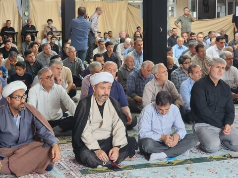 تصاویر/ آیین عبادی سیاسی نماز جمعه چایپاره