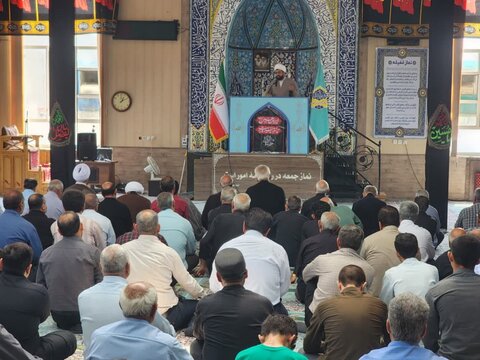 تصاویر/ آیین عبادی سیاسی نماز جمعه چایپاره