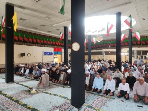 تصاویر/ آیین عبادی سیاسی نماز جمعه چایپاره