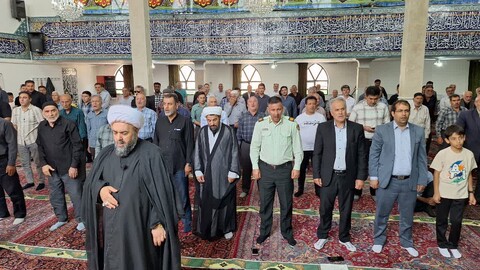 تصاویر/ اقامه نماز جمعه در ترکمنچای