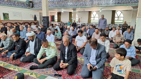 تصاویر/ اقامه نماز جمعه در ترکمنچای