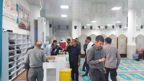 نمازجمعه شهر جم به روایت تصویر