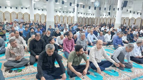 نمازجمعه شهر جم به روایت تصویر