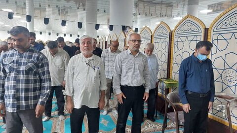 نمازجمعه شهر جم به روایت تصویر