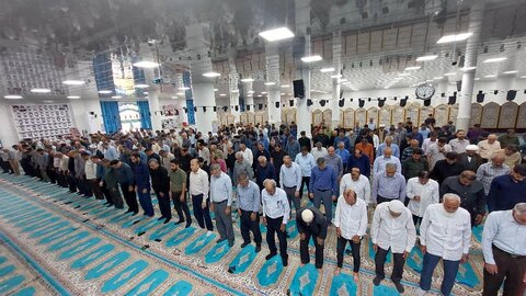 نمازجمعه شهر جم به روایت تصویر