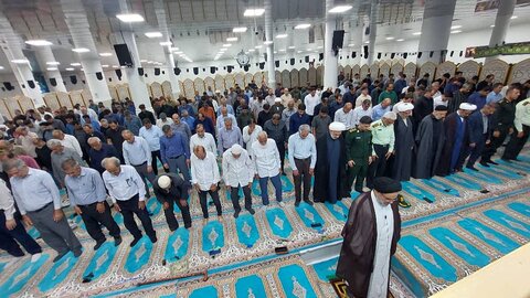 نمازجمعه شهر جم به روایت تصویر