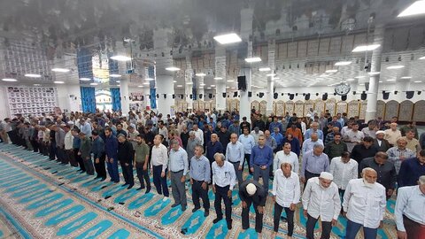 نمازجمعه شهر جم به روایت تصویر