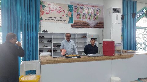 نمازجمعه شهر جم به روایت تصویر