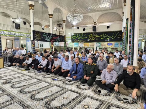 تصاویر/ اقامه نماز جمعه ماکو