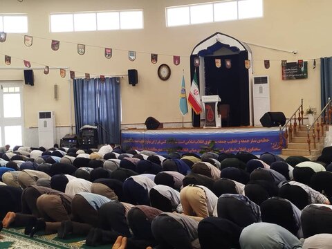 تصاویر/ آیین عبادی سیاسی نمازجمعه امروز عسلویه