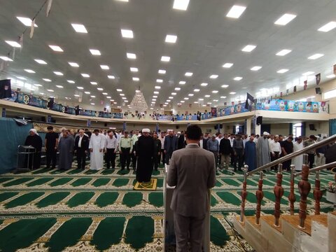 تصاویر/ آیین عبادی سیاسی نمازجمعه امروز عسلویه