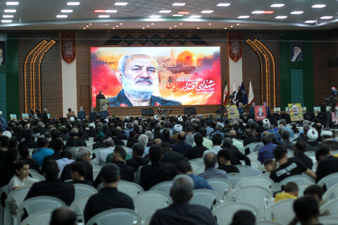 مراسم اربعین شهدای اقتدار ایران در خراسان جنوبی