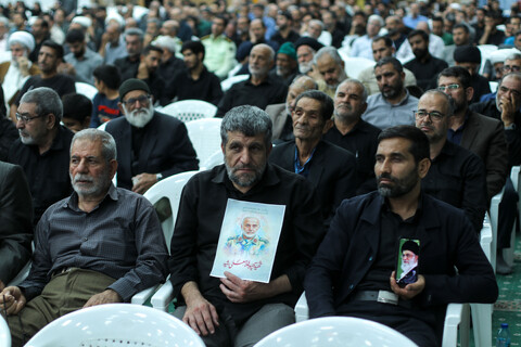 مراسم اربعین شهدای اقتدار ایران در خراسان جنوبی