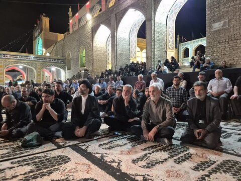 تصاویر/مجمع جهانی خادمان حضرت رقیه (س) در صحن حضرت سلطانعلی ابن امام محمد باقر(ع)