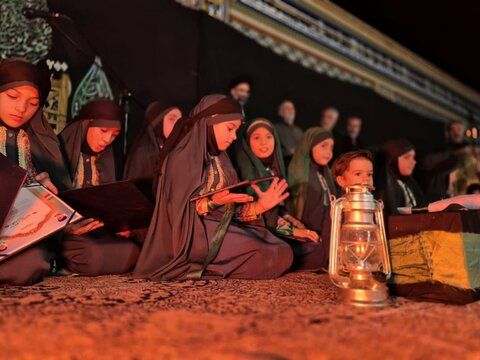 تصاویر/مجمع جهانی خادمان حضرت رقیه (س) در صحن حضرت سلطانعلی ابن امام محمد باقر(ع)