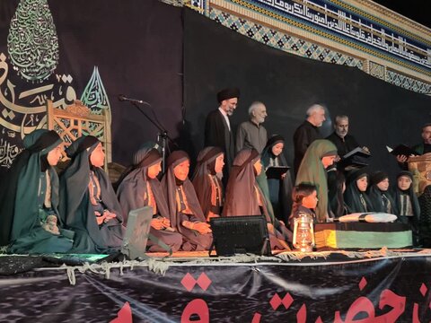 تصاویر/مجمع جهانی خادمان حضرت رقیه (س) در صحن حضرت سلطانعلی ابن امام محمد باقر(ع)