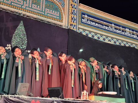 تصاویر/مجمع جهانی خادمان حضرت رقیه (س) در صحن حضرت سلطانعلی ابن امام محمد باقر(ع)