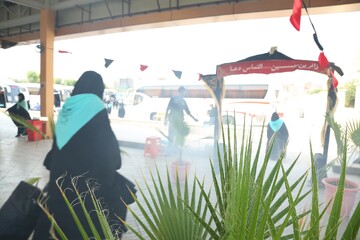 اعزام کاروان «همپای قافله ۹» از جامعه‌الزهرا(س) به پیاده‌روی اربعین