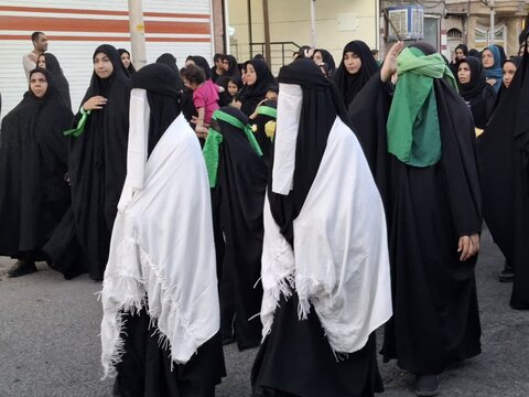 تصاویر/حرکت کاروان عزاداری شهادت امام حسن مجتبی(ع) در کاشان