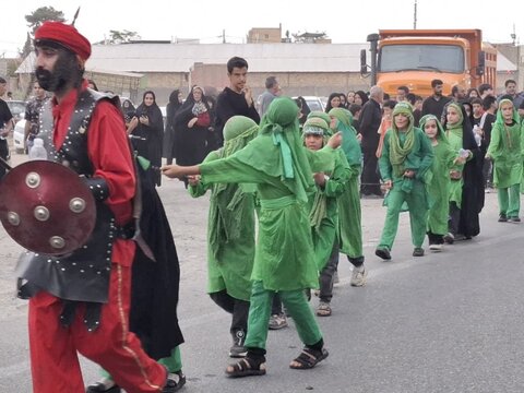 تصاویر/حرکت کاروان عزاداری شهادت امام حسن مجتبی(ع) در کاشان