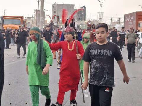 تصاویر/حرکت کاروان عزاداری شهادت امام حسن مجتبی(ع) در کاشان