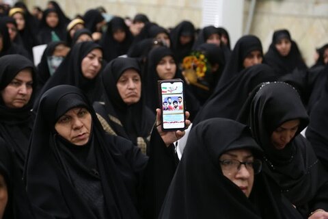 تصاویر / اربعین  شهادت شهدای والامقام استان قزوین در جنگ تحمیلی ۱۲ روزه