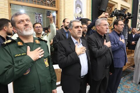 تصاویر / اربعین  شهادت شهدای والامقام استان قزوین در جنگ تحمیلی ۱۲ روزه